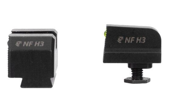 Sight set for optic-equipped Walther handguns constructed from rugged steel.